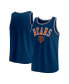 Men's Navy Chicago Bears Bet Tank Top