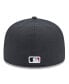 Фото #1 товара Men's Graphite New York Mets 2024 City Connect Icon 59FIFTY Fitted Hat