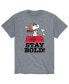 Фото #1 товара Men's Peanuts Stay Bold T-Shirt