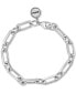 EFFY® Men's Oval Link Bracelet in Sterling Silver