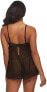 Фото #2 товара Jezebel by Felina Women 181405 Gretel Lace Up Bodysuit Black Size M