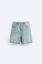 BASIC DENIM BERMUDA SHORTS