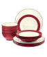 Фото #6 товара Colorwave Coupe 12-Piece Dinnerware Set, Service for 4, Created for Macy's