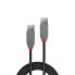 Фото #4 товара Lindy 0.2m USB 2.0 Type A Cable - Anthra Line - 0.2 m - USB A - USB A - USB 2.0 - 480 Mbit/s - Black