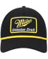 ფოტო #2 პროდუქტის Men's Black Miller Roscoe Adjustable Hat