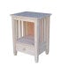 Фото #1 товара Mission Tall End Table with Drawer