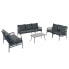 Фото #7 товара Gartenlounge-Set MetalRattan VII