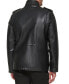 Фото #4 товара Men's Faux Leather Four Pocket Field Jacket