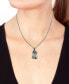 ფოტო #2 პროდუქტის EFFY® Multi-Gemstone 18" Pendant Necklace (2-5/8 ct. t.w.) in Sterling Silver & 18k Gold-Plate