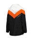 Women's Orange, Black Philadelphia Flyers Staci Half-Zip Windbreaker Jacket