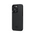 iPitaka MagEZ Case for iPhone 15 Pro Max Black/Grey Twill 600D