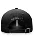 ფოტო #4 პროდუქტის Women's Black Chicago Blackhawks Fundamental Two-Hit Adjustable Hat