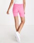 Фото #3 товара Puma – Acid Bright – Gerippte Legging-Shorts in Rosa – Exklusiv bei ASOS