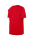 Men's Scarlet San Francisco 49ers Team Logo T-shirt