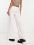 Фото #2 товара & Other Stories wide leg trousers in off white