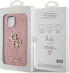 Фото #8 товара Guess Guess GUHCP15SHG4SGP iPhone 15 6.1" różowy/pink hardcase Glitter Script Big 4G