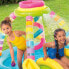 INTEX Inflatable Pool Rainbow Games With Slide 2.95x1.91x1.09 cm 206L