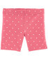 Фото #8 товара Toddler Polka Dot Bike Shorts 2T