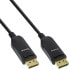 Фото #2 товара InLine DisplayPort 1.4 AOC Cable - 8K4K - black - 15m