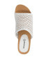 Фото #4 товара Women's Flossey Slide Wedge Sandals