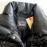 Levi's Puffer Jacket Women's Size M Quilted Black Faux Leather New