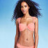Women's Light Lift Shoulder Cap Straps Bikini Top - Shade & Shore Coral Pink 36D