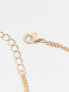 Фото #5 товара ASOS DESIGN pack of 4 fine chain bracelets in gold tone