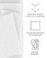 Фото #4 товара Home Collection Premium Ultra Soft Chambray Style Pattern 4 Piece Bed Sheets Set, California King