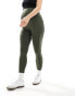 Фото #5 товара Mamalicious Maternity seamless legging in duffle bag green