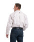 ფოტო #3 პროდუქტის Men's Flame Resistant Button Down Plaid Long Sleeve Work Shirt