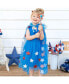 Фото #3 товара Toddler Little and Big Girls Patriotic Star Tank Tutu Dress