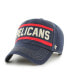 Фото #4 товара 47 Men's Navy New Orleans Pelicans Quick Snap Clean Up Adjustable Hat