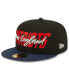 Фото #2 товара Men's Black, Navy New England Patriots 2022 NFL Draft On Stage 59FIFTY Fitted Hat