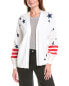 Фото #1 товара 27 Miles Malibu Stars & Stripes Cardigan Women's