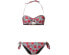 Moschino Women's Red Cherry Check Print Bikini Set Size XS 177177