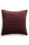 Фото #1 товара Nordstrom at Home 165854 Women's Karlina Quilted Euro Burgundy Sham
