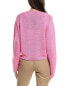 Фото #2 товара Lafayette 148 New York Voluminous Sleeve V-Neck Sweater Women's