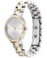 ფოტო #2 პროდუქტის Two-Tone Stainless Steel Bracelet Watch 32mm