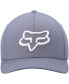 ფოტო #3 პროდუქტის Men's Racing Gray Lithotype Flex Hat