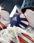 Фото #3 товара adidas Originals Ozweego Pro trainers in white and orange/navy