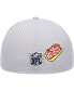 Men's Gray New England Patriots City Describe 59FIFTY Fitted Hat