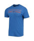 ფოტო #3 პროდუქტის Men's Heathered Charcoal, Royal Boise State Broncos Meter T-shirt and Pants Sleep Set