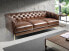 Фото #2 товара 3-Sitzer-Sofa aus braunem Leder