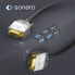 Sonero S-VC000-100 - 10 m - VGA (D-Sub) - VGA (D-Sub) - Male - Male - Black - Grey