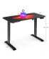 Фото #4 товара Electric Standing Gaming Desk with Height Adjustable Splice Board