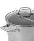 Фото #4 товара Stainless Steel 8.5 Quart Pasta Pot with Lid and Strainers