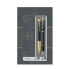 Фото #6 товара Шариковая ручка + перьевая ручка Parker 2093381 - Синий - Средний - 1 мм - Нержавеющая сталь - Черный - Золотой