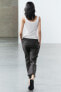 Zw collection faded straight-fit trousers