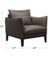 Фото #6 товара CLOSEOUT! Chanute 34" Leather Chair, Created for Macy's