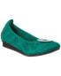 Arche Ninaya Leather Flat Women's Green 42